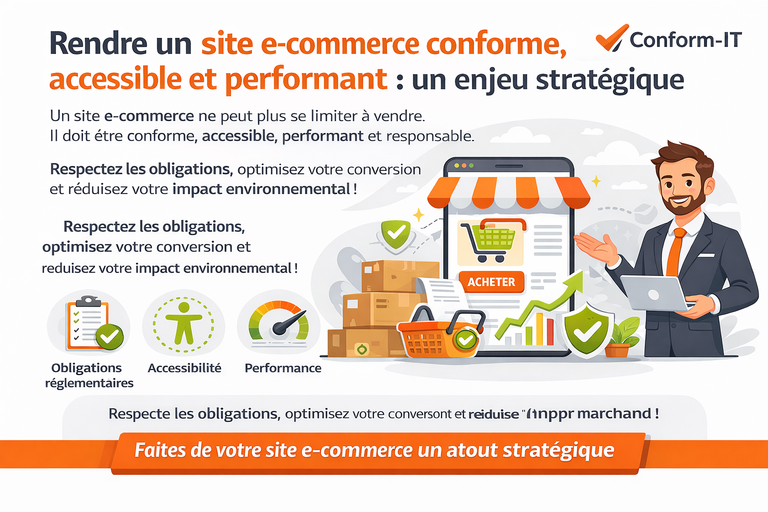 Illustration de l'accessibilité RGAA des sites ecommerce