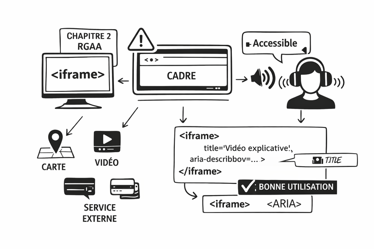 Illustration de l'article relatif au chapitre 2 : les cadres