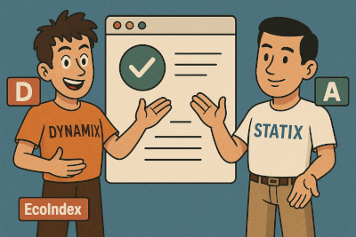 Sites Web : Dynamiques ou Statiques ? Le match du siècle (ou du serveur)