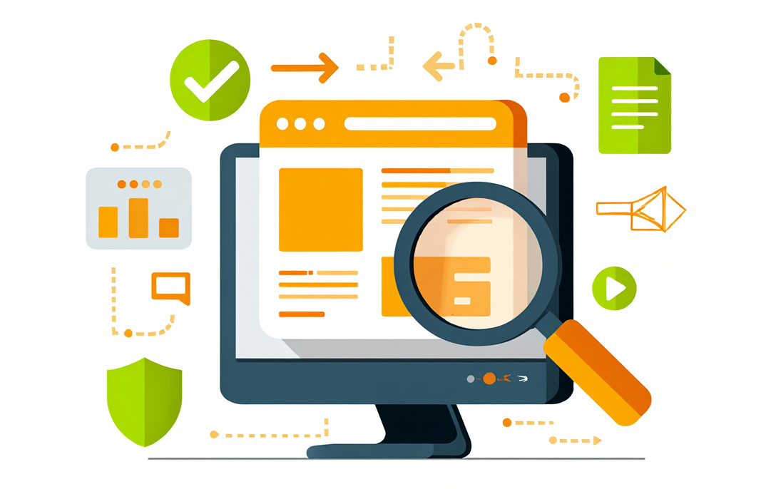 Illustration pour la formation à la conformité de sites internet