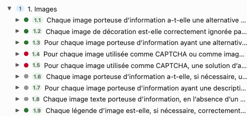 Illustration de l'arborescence du référentiel